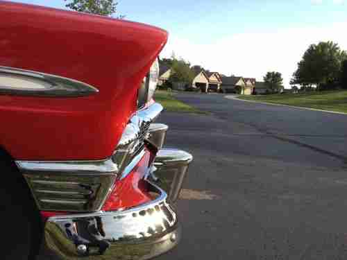 Chevrolet: Bel Air/150/210 Chrome 1956 Chevy Bel Air 4door W/SKIRTS 90 %RESTORED, US $25,000.00, image 9