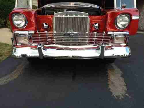 Chevrolet: Bel Air/150/210 Chrome 1956 Chevy Bel Air 4door W/SKIRTS 90 %RESTORED, US $25,000.00, image 10