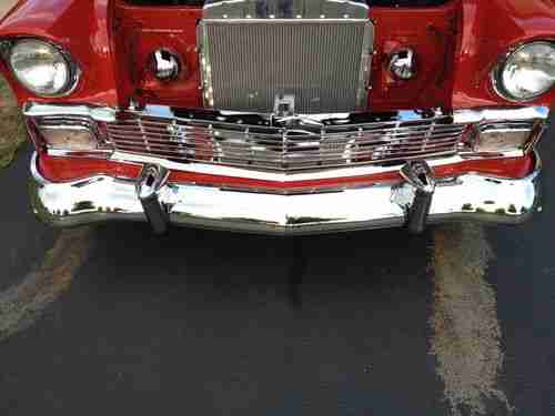 Chevrolet: Bel Air/150/210 Chrome 1956 Chevy Bel Air 4door W/SKIRTS 90 %RESTORED, US $25,000.00, image 11