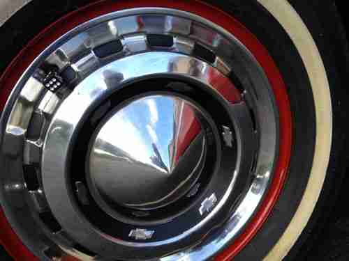 Chevrolet: Bel Air/150/210 Chrome 1956 Chevy Bel Air 4door W/SKIRTS 90 %RESTORED, US $25,000.00, image 16