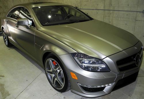 2012 mercedes-benz cls63 sedan 5.5 liter bi-turbo v-8