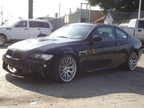 2012 bmw m3 coupe damaged repairable loaded only 4k miles like new will not last