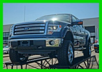 2013 ford f-150 crew lariat 4x4 lift navi