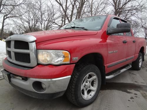 2004 dodge ram 1500 slt hemi off-road 4x4 no reserve auction !!!