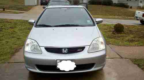 2002 Honda Civic si hatchback, silver, 82.4k miles, all stock, clean, US $8,000.00, image 3