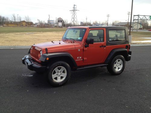 2009 jeep wrangler x sport utility 2-door 3.8l