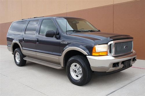 2000 ford excursion limited 4x4 7.3l diesel 3rd row seat 1owner 16"