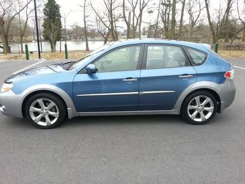 Super hard to find subaru impreza outback sport 80k miles - blue/silver - sweet!