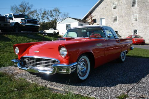 Beautiful 1957 ford thunderbird