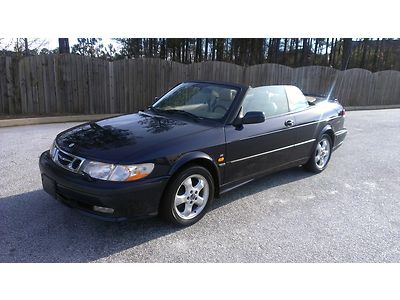 2000 saab 9-3 se convertible auto