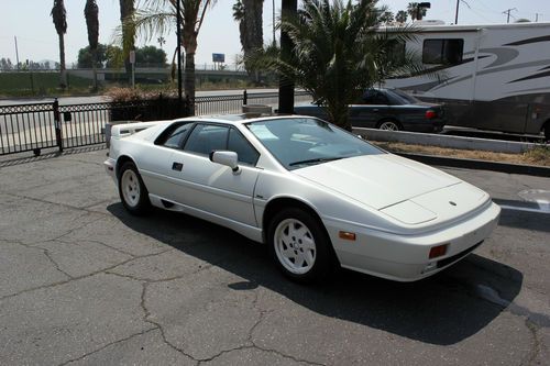 1988 lotus esprit turbo 40th anniversary edition - rare #57 of 88 made