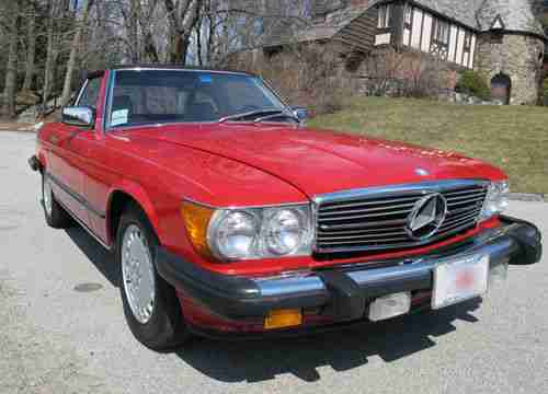 1987 MERCEDES BENZ 560SL Roadster, US $23,995.00, image 4