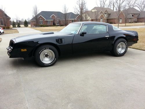 1977 pontiac firebird trans am 4-speed manl 6.6l matching pontiac 400 engine w72