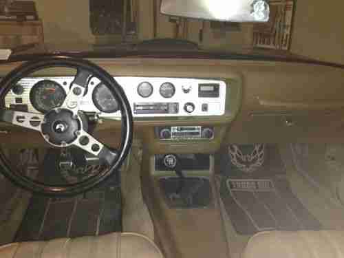 1977 PONTIAC FIREBIRD TRANS AM 4-SPEED MANL 6.6L MATCHING PONTIAC 400 ENGINE W72, image 2