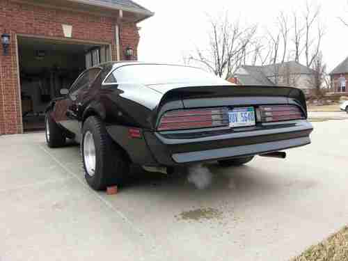 1977 PONTIAC FIREBIRD TRANS AM 4-SPEED MANL 6.6L MATCHING PONTIAC 400 ENGINE W72, image 8