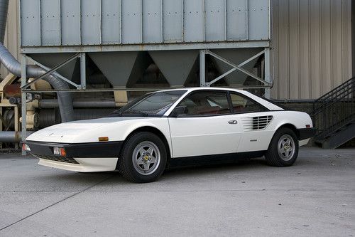 1983 ferrari mondial quattrovalvole coupe. white/red