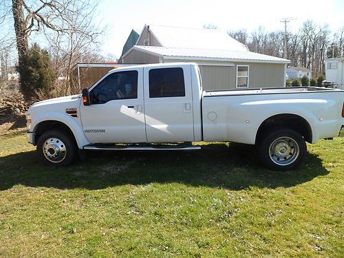 2008 ford f-450 super duty lariat crew cab pickup 4-door 6.4l