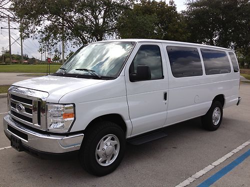 2010 ford e-350 super duty xlt 5.4l extended passenger van  67,000 miles mint!!!