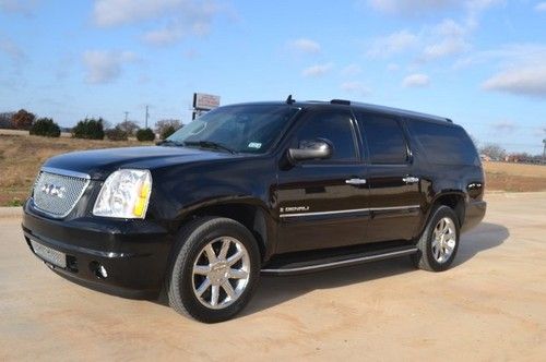 1 owner denali -- awd -- leather - heated seats -- dvd -- clean carfax!