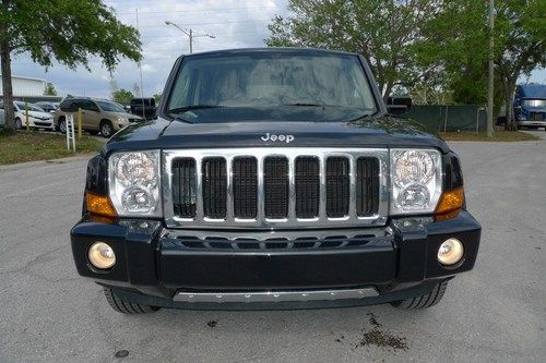 2010 jeep commander limited 4x4 leather navi sunroof tow third row