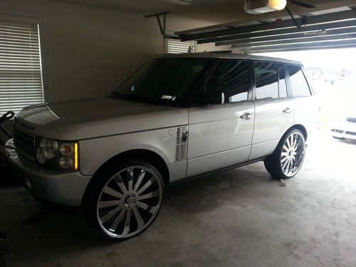 2004 range rover hse on 26s