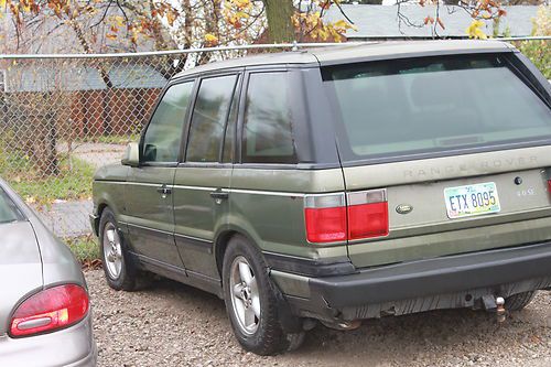 2000 range rover runs great need transfer case. everythin else is in great shape