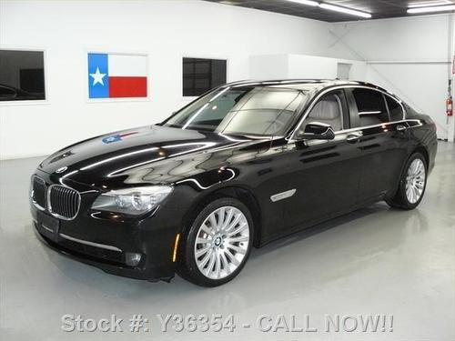 2011 bmw 750i sunroof htd leather nav 19" wheels 23k mi texas direct auto