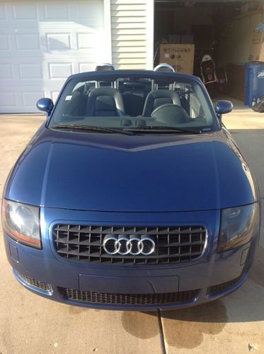 2003 audi tt convertible low miles excellent shape!