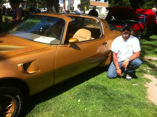 1978 pontiac trans am solar gold