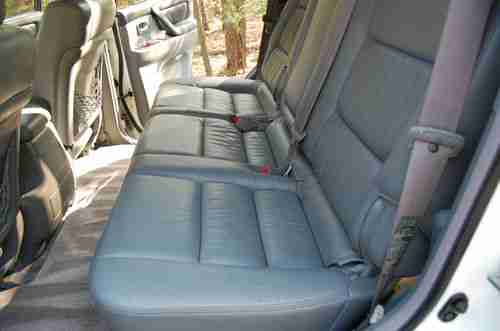 2001 TOYOTA LAND CRUISER SPORT SUV WHITE GRAY LEATHER 4X4 4WD SUNROOF REAR AIR, image 18