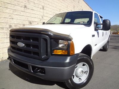 Ford f-350 4x4 6.0l diesel crew cab clean auto cold a/c autocheck no reserve