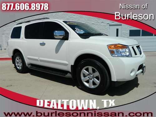 2012 nissan armada sv 2wd only 11k miles certified financing options!!! l@@k