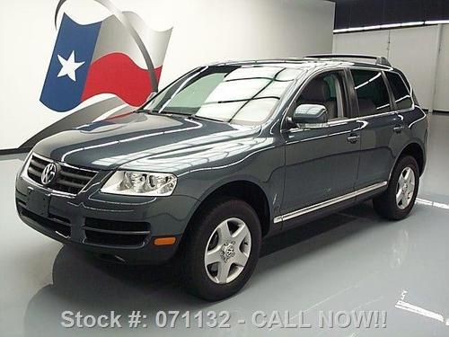 2005 volkswagen touareg v6 4x4 htd seats sunroof 65k mi texas direct auto
