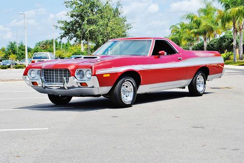 Incredable 1972 ford ranchero fully restored rust free 351 auto simply stunning