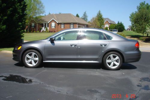 2012 volkswagen passat tdi se automatic sunroof