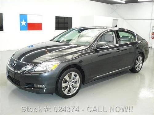 2009 lexus gs350 awd leather sunroof nav rear cam 29k!! texas direct auto