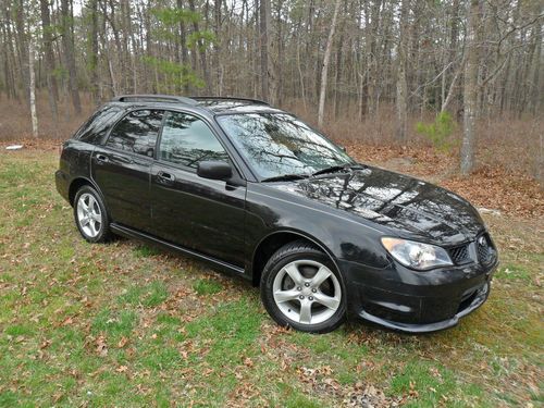 2006 subaru impreza 2.5i wagon 5-speed  clean carfax  awd