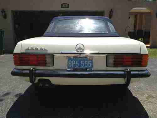 IMMACULATE 40K MILE MERCEDES SL WHITE/NAVY BEST COLOR MAINTAINED, NEW A/C, CLEAN, image 7