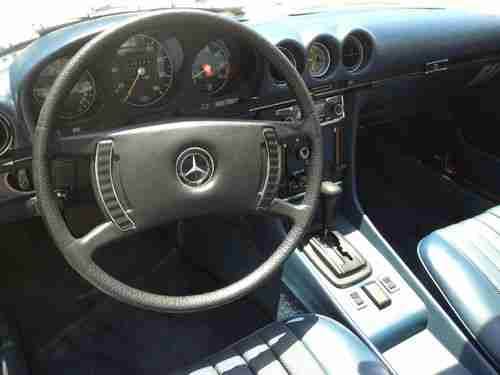 IMMACULATE 40K MILE MERCEDES SL WHITE/NAVY BEST COLOR MAINTAINED, NEW A/C, CLEAN, image 11