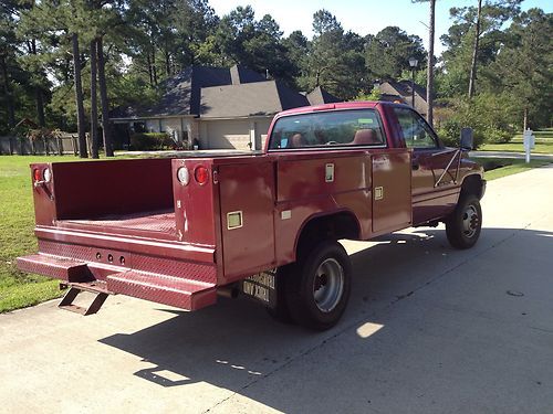 1994 dodge ram 3500 dually w/ toolbed/toolbox 39k miles  **no reserve**