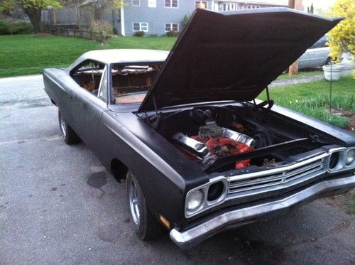 1969 plymouth satellite roadrunner gtx project 440 - 4 bbl