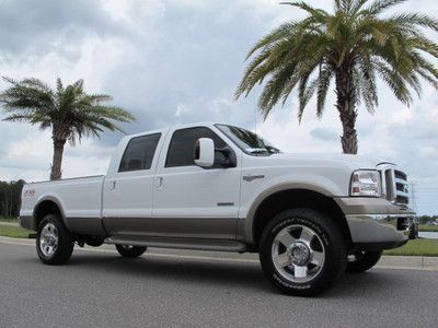 Ford f250 super duty king ranch fx4 4wd powerstroke diesel extra clean truck!!