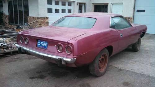 1974 barracuda solid project