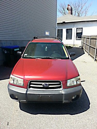 2004 subaru forester x wagon 4-door 2.5l