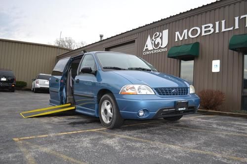 Wheelchair van for handicap access