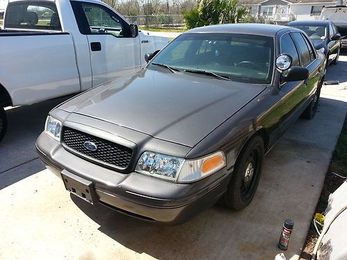 2008 gray crown victoria police p71 no reserve