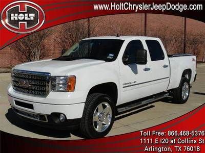 2011 gmc sierra 2500hd denali, 4x4, nav, sunroof, crew cab, chrome 20in