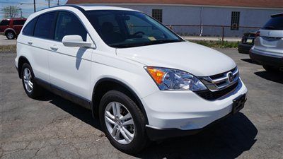 2011 honda cr-v ex-l 4wd white leather nav rear camera sunroof only 12k miles