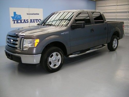 We finance!!!  2010 ford f-150 xlt crew cab automatic a/c 28k miles cd 1 owner