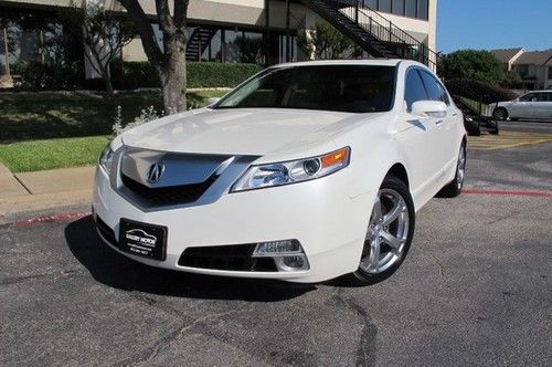 2010 acura tech hpt fully loaded navi back up camera heated seats sunroof white